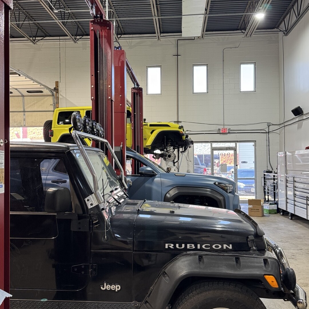 Jeep Wrangler build inside Bull Run 4x4
